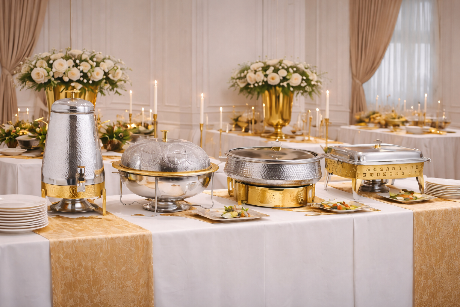 Luxe and Elegant Serve and Dine