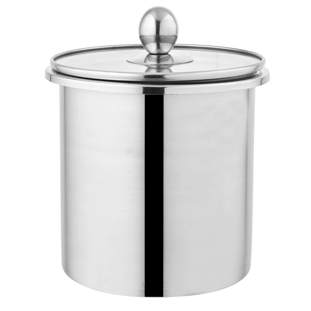 Duro Stainless Steel Air Tight Jar Set | 3pcs | Glass Lid