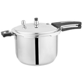 Alpha Stainless Steel Pressure Cooker | Encapsulated Bottom | With Steaming Jali