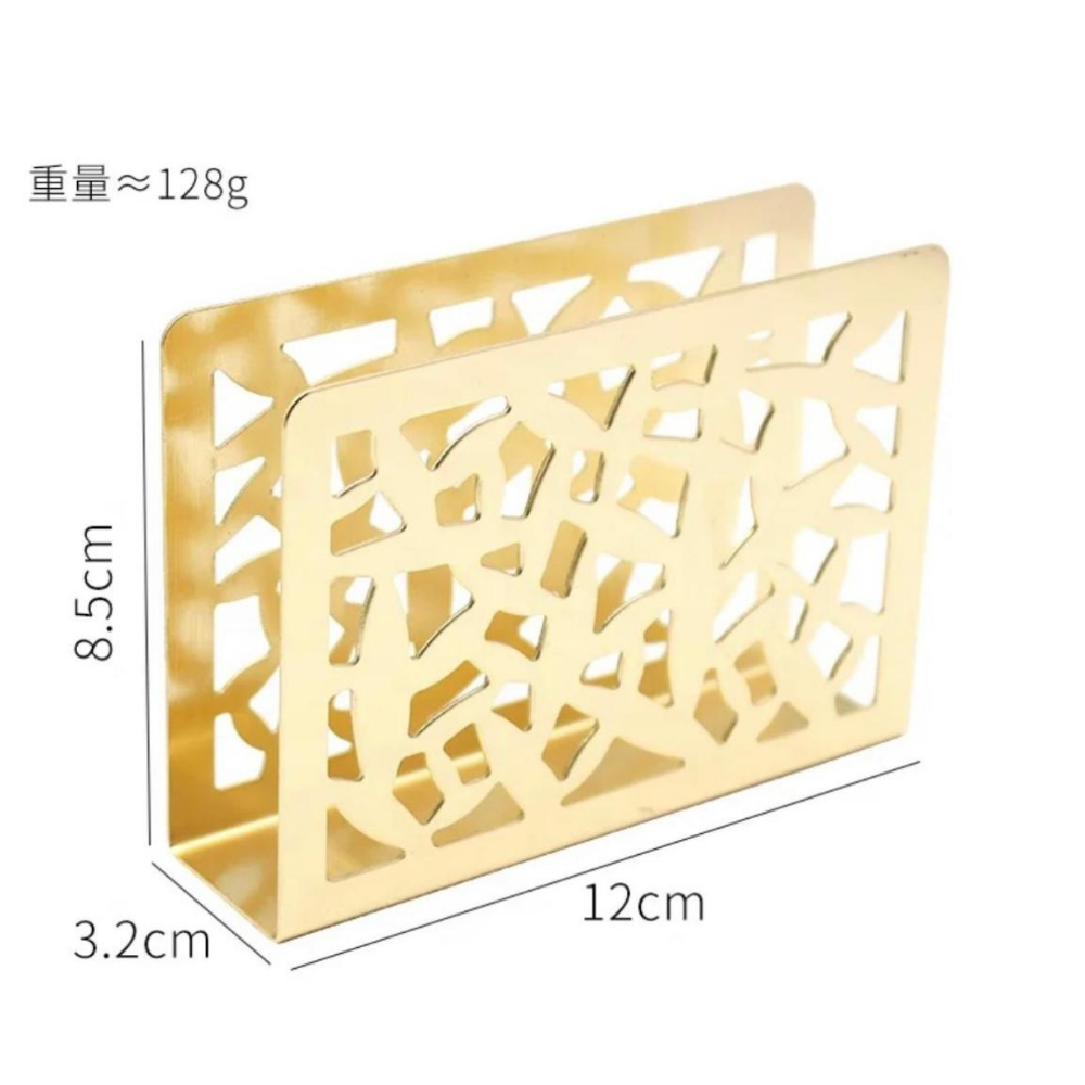 Stainless Steel Tissue Holder | Golden | Gray | Black Mate