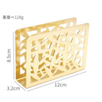 Stainless Steel Tissue Holder | Golden | Gray | Black Mate