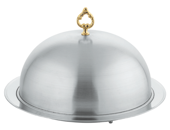 Duro Stainless Steel BBQ Platter | Elegant Design | Plain