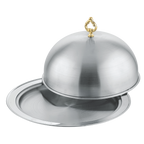 Duro Stainless Steel BBQ Platter | Elegant Design | Plain