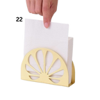 Stainless Steel Tissue Holder | Golden | Gray | Black Mate