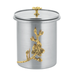 Duro Stainless Steel Air Tight Jars | Flora | Glass Lid