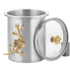 Duro Stainless Steel Air Tight Jars | Flora | Glass Lid